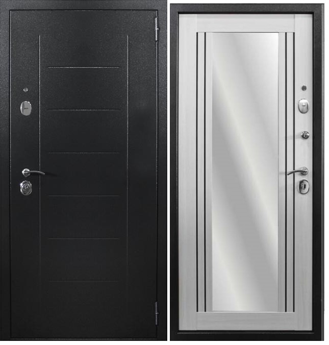 Дверь входная металлическая Кадос Зеркало Т-16
