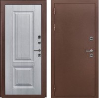 Дверь входная металлическая Дорстон Гранд Термо Антик медь/ Сосна белая