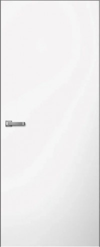 Дверь межкомнатная скрытого монтажа INVISIBLE с алюминиевой кромкой и врезкой скрытых петель 