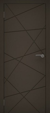 Дверь межкомнатная ПГ Эмаль 13 графит